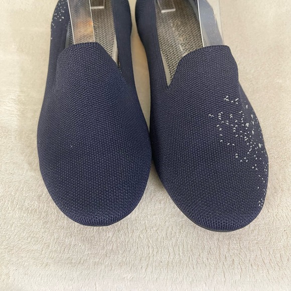 ROTHYS Leo Zodiac Womens Blue Silver Knit Limited Edition Astrology Loafers 10 - Picture 2 of 8